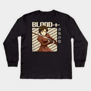 Fighting the Undying Evil Blood+ Classic Tees for Dark Fantasy Lovers Kids Long Sleeve T-Shirt